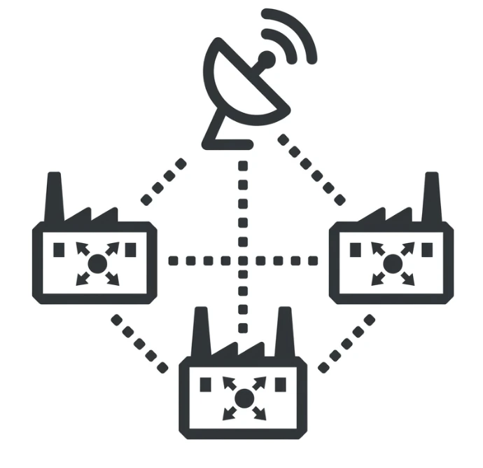 distributed AI operations across remote locations