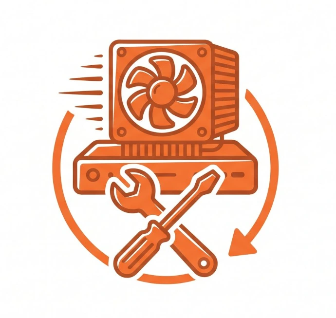 cooling fan active cooling increases maintenance requirements.