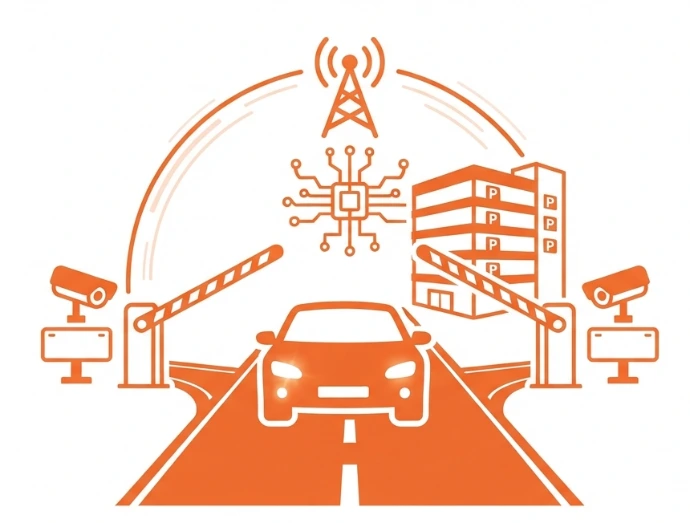 ANPR at car park barriers and entry points